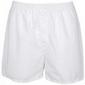 Men's White Boxer Shorts- 2XL